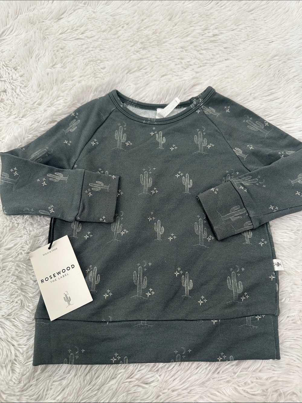🍓 NWT Rosewood The Label Lightweight Sweatshirt